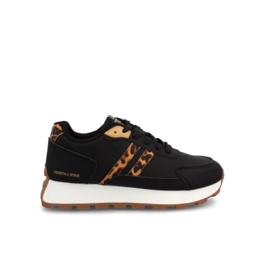 ZAPATILLA MUJER NORTH STAR SILVANA NEGRO - 1