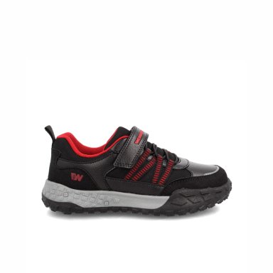 ZAPATILLA OUTDOOR NIÑO WEINBRENNER BANNOCK ALTURA NEGRO - 1