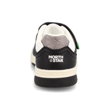 ZAPATILLA NIÑO NORTH STAR COURT 86 NEGRO - 3
