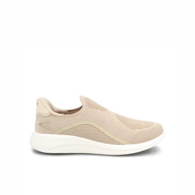 ZAPATILLA DEPORTIVA MUJER N-WALK LITE DACRON WALKING BEIGE - 1