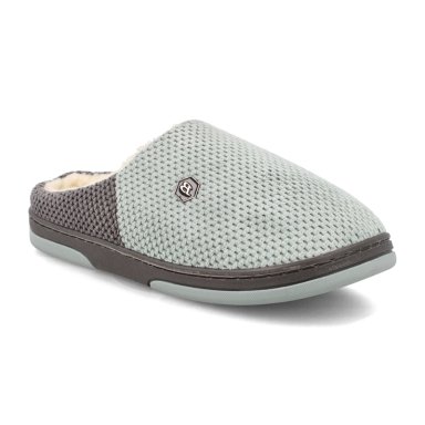 PANTUFLA MUJER BATA LOLA GRIS-MENTA - 2