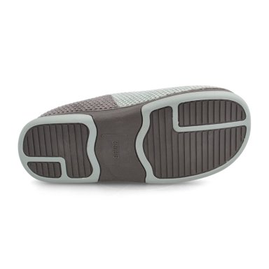 PANTUFLA MUJER BATA LOLA GRIS-MENTA - 5