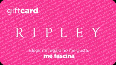 GIFT CARD RIPLEY MODA MUJER $100.000 CANJEABLE VESTUARIO CALZADO MARCAS PROPIAS - 1