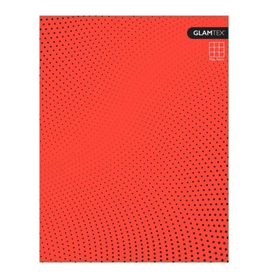 CUADERNO GLAMTEX TAPA EXTRA DURA 100 HOJAS CUADRICULADO 7MM 6U - 2