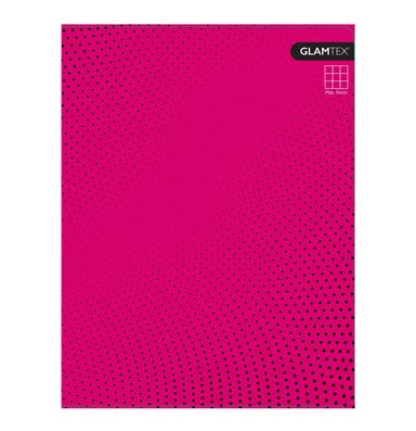 CUADERNO GLAMTEX TAPA EXTRA DURA 100 HOJAS CUADRICULADO 7MM 6U - 4