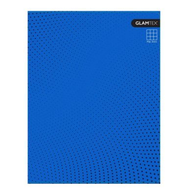 CUADERNO GLAMTEX TAPA EXTRA DURA 100 HOJAS CUADRICULADO 7MM 6U - 5