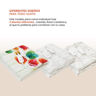 CALIENTA CAMA SIEGEN SG-5121D2 2 PLAZAS (150 X 140 CMS) - 2