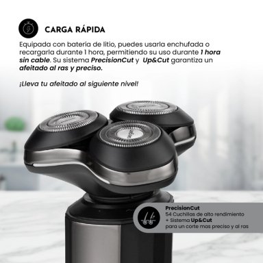 AFEITADORA TRIMMER SG-7215 2 EN 1 USO HUMEDO/SECO - 6