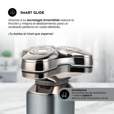 AFEITADORA TRIMMER SG-7225 3EN1 HUMEDO/SECO 4D PANTALLA LED - 7
