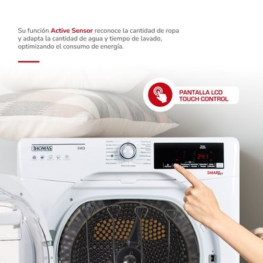 SECADORA ELE CTRICA 9 KG POR CONDENSACION CON BOMBA CALOR - 6