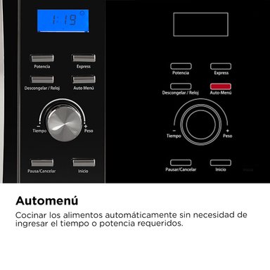 MICROONDAS THOMAS TH-25DM DIGITAL 25 LITROS - 10