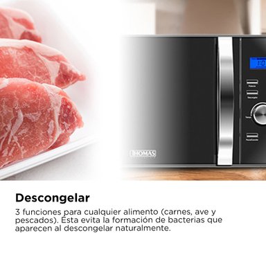 MICROONDAS THOMAS TH-25DM DIGITAL 25 LITROS - 11
