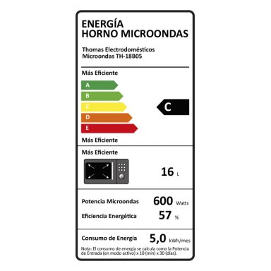 MICROONDAS THOMAS TH-18B05 MANUAL 18 LITROS - 8