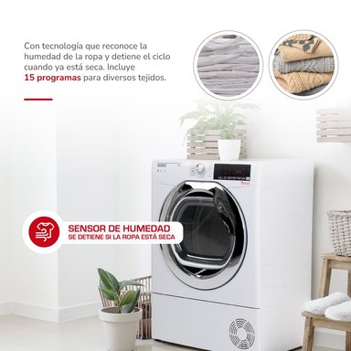 SECADORA ELE CTRICA 9 KG POR CONDENSACION - 5