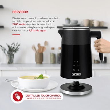 HERVIDOR DIGITAL 1.5 LTS TH-6220DN - 5