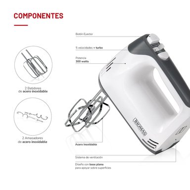 BATIDORA THOMAS TH-8832M 300 W MANUAL - 5