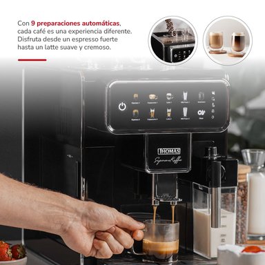 CAFETERA AUTOMATICA SUPREMAKAFFEE TH-175DEML - 4