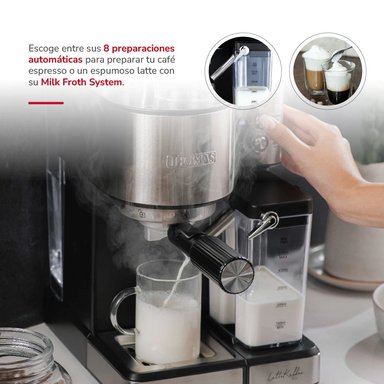 CAFETERA THOMAS EXPRESSO LATEKAFFEE TH-160DELI SÚPER AUTOMÁTICA - 4
