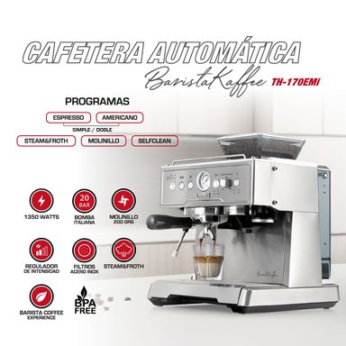 CAFETERA AUTOMATICA BARISTAKAFFEE TH-170EMI - 3