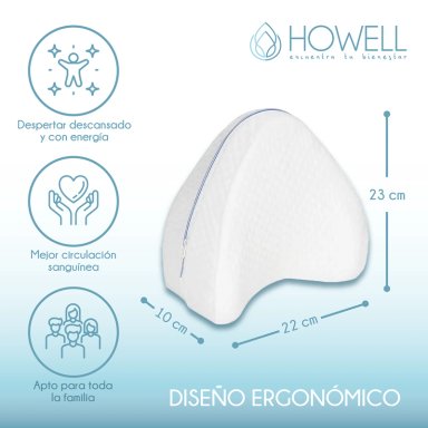 COJIN ALMOHADA ORTOPE DICA ORIGINAL PARA PIERNAS - 2