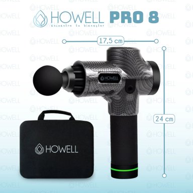 PISTOLA MASAJES HOWELL PROFESIONAL MASAJEADOR MUSCULAR - 3