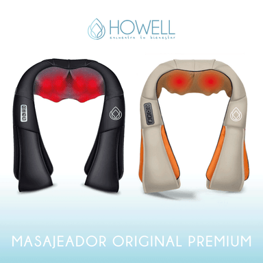 MASAJEADOR HOWELL CERVICAL ESPALDA CUELLO HOMBROS MASAJES - 6