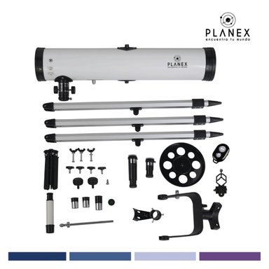 TELESCOPIO ASTRONOMICO NEWTONIANO F70076 PLANEX + SOPORTE - 8