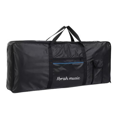 FUNDA IBRAH MUSIC TECLADO 61 TECLAS IMPERMEABLE ACOLCHONADO - 1