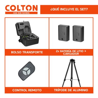 NIVEL LÁSER WATSON 16 LÍNEAS AUTO + 2 BATERÍAS + TRÍPODE - 5