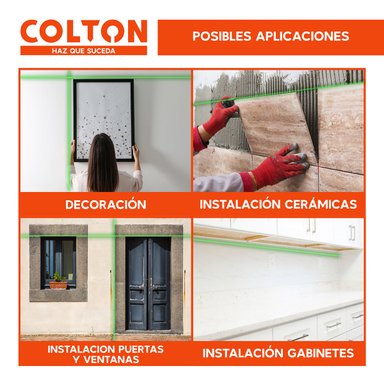 NIVEL LÁSER WATSON 16 LÍNEAS AUTO + 2 BATERÍAS + TRÍPODE - 7