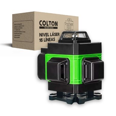 NIVEL LÁSER WATSON 16 LÍNEAS AUTO + 2 BATERÍAS + TRÍPODE - 9