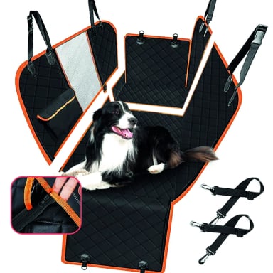 CUBRE ASIENTO AUTO PARA MASCOTAS FUNDA COBERTOR DUKE 5 EN 1 - 1