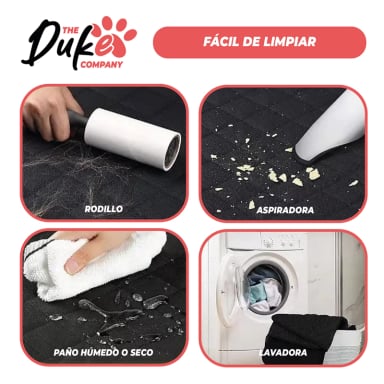 CUBRE ASIENTO AUTO PARA MASCOTAS FUNDA COBERTOR DUKE 5 EN 1 - 7