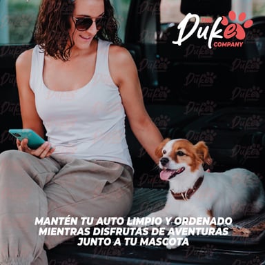 FUNDA COBERTOR MALETERO DUKE AUTO PARA MASCOTAS ASIENTO - 9