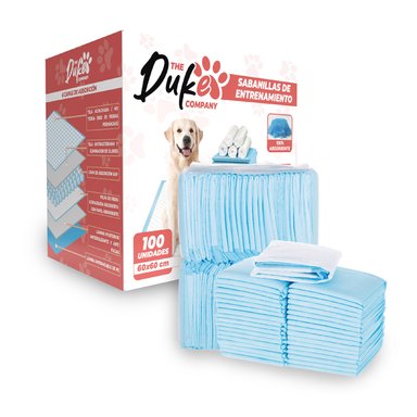 SABANILLAS DE ENTRENAMIENTO PERROS DUKE 6 CAPAS AROMÁTICAS 100 UNIDADES 60X60 - 8