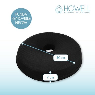 COJIN PICARON ANTIESCARAS HOWELL GEL VISCOELASTICO MEMORIA - 2