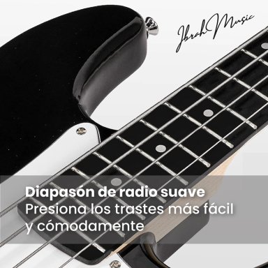 BAJO ELE CTRICO IBRAH 4 CUERDAS + AMPLIFICADOR 20W + ACCES - 7
