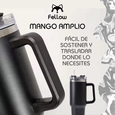 VASO TERMICO 1.2LTS ELECTRA BY FELLOW MUG TUMBLR + BOMBILLA - 3