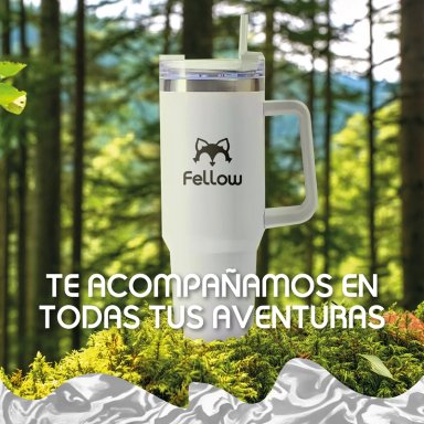 VASO TERMICO 1.2LTS ELECTRA BY FELLOW MUG TUMBLR + BOMBILLA - 8