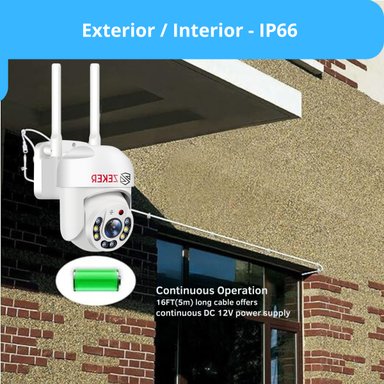 ADAPTADOR CABLE CÁMARA SEGURIDAD EXTENSOR UNIVERSAL 5 METROS 12V - 7