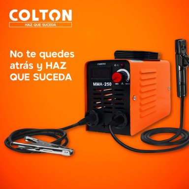 SOLDADORA INVERTER COLTON 4KW 220V + ACCESORIOS - 9