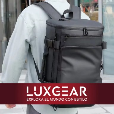 MOCHILA NOTEBOOK ANTIRROBO LUXGEAR SLEEK IMPERMEABLE 3 EN 1 - 9
