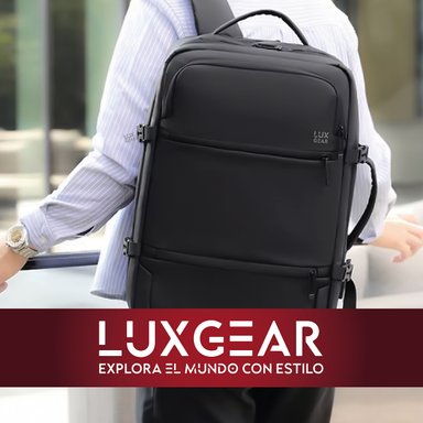 MOCHILA NOTEBOOK VIAJE LUXGEAR ELITE IMPERMEABLE EJECUTIVA - 9