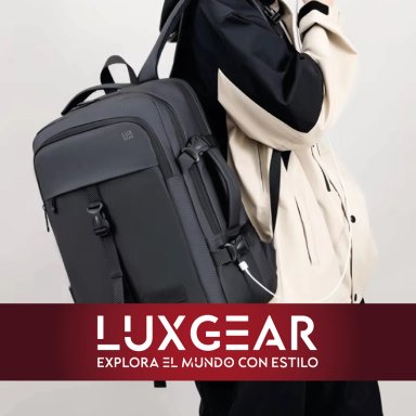 MOCHILA NOTEBOOK 15.6'' LUXGEAR LUXOR OFICINA VIAJE IMPERM - 9