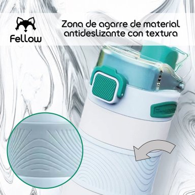 TERMO BOTELLA TERMICA TAURI BY FELLOW MUG AGUA CAFE 800ML - 7