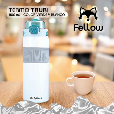 TERMO BOTELLA TERMICA TAURI BY FELLOW MUG AGUA CAFE 800ML - 8