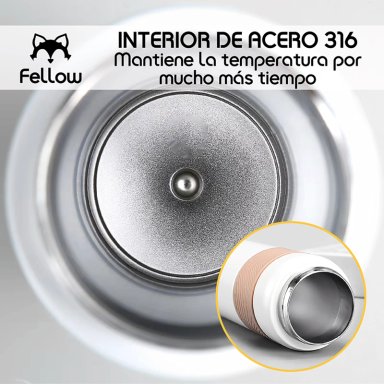 TERMO BOTELLA TERMICA TAURI BY FELLOW MUG CAFE AGUA 800ML - 4