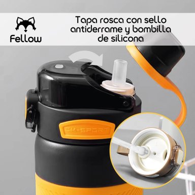 TERMO BOTELLA TERMICA TAURI BY FELLOW MUG CAFE AGUA 800ML - 5
