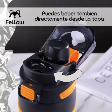 TERMO BOTELLA TERMICA TAURI BY FELLOW MUG CAFE AGUA 800ML - 6