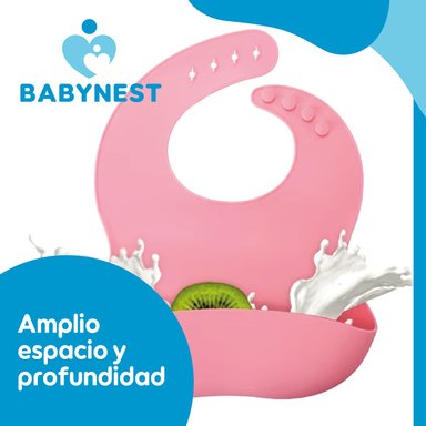 SET ALIMENTACION SILICONA BEBE 10P ANTIDESLIZANTE BABYNEST - 9